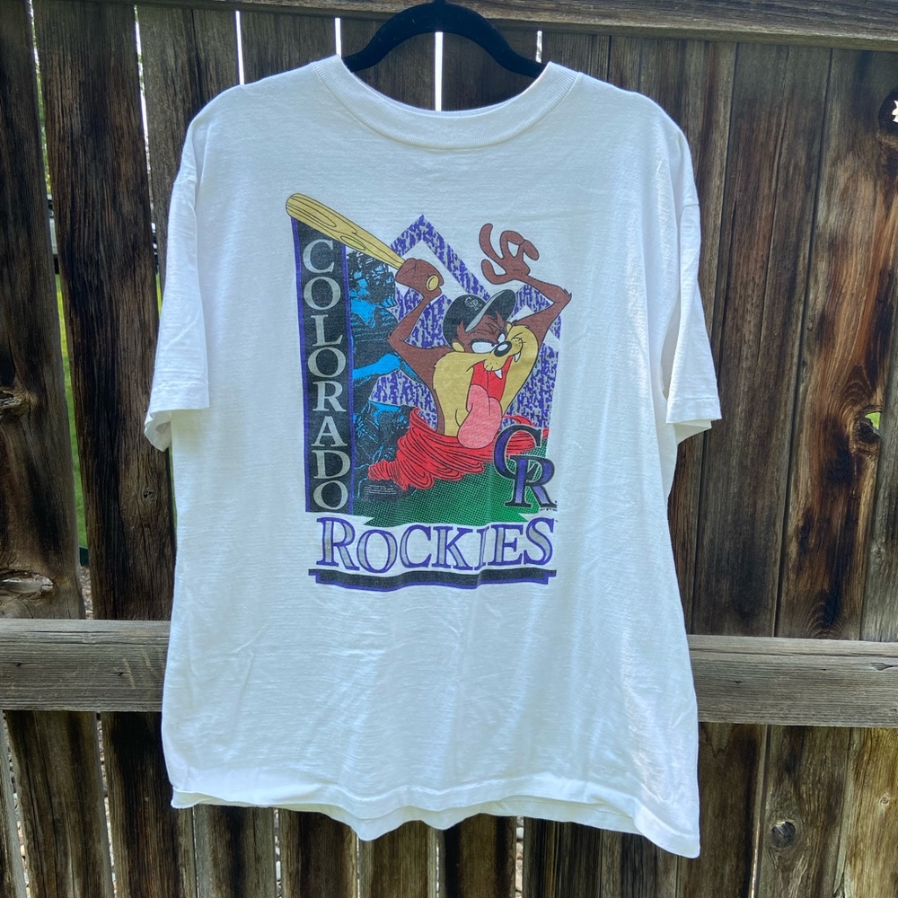 1992 Colorado Rockies Taz Tee